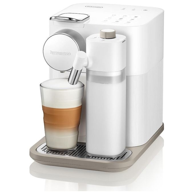 De'Longhi EN640.W Gran Lattissima – Macchina da caffe' a capsule Nespresso, 1 L, 19 bar, 1400 W, 9 bevande, colore Bianco De'Longhi EN640.W Gran Lattissima – Macchina da caffe' a capsule Nespresso, 1 L, 19 bar, 1400 W, 9 bevande, colore Bianco