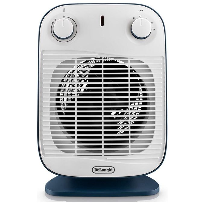 De'Longhi HFS50B20.AV Vertical Edge Termoventilatore Verticale 2000 W 3 Livelli IP21 Antigelo Ventilazione Estiva colore Bianco Blu De'Longhi HFS50B20.AV Vertical Edge Termoventilatore Verticale 2000 W 3 Livelli IP21 Antigelo Ventilazione Estiva colore Bianco Blu
