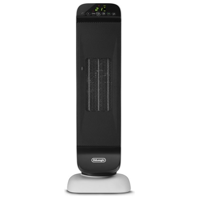 De'Longhi HFX25S20 Termoventilatore Ceramico a Torre 2000W Telecomando Timer 24h Oscillante per ambienti fino a 60 m³ colore Nero De'Longhi HFX25S20 Termoventilatore Ceramico a Torre 2000W Telecomando Timer 24h Oscillante per ambienti fino a 60 m³ colore Nero