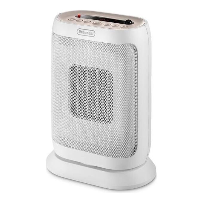 De'Longhi HFXR40T20WB Capsule YouandMe Termoventilatore Ceramico 2000W Oscillante Timer 24h Telecomando colore Bianco De'Longhi HFXR40T20WB Capsule YouandMe Termoventilatore Ceramico 2000W Oscillante Timer 24h Telecomando colore Bianco