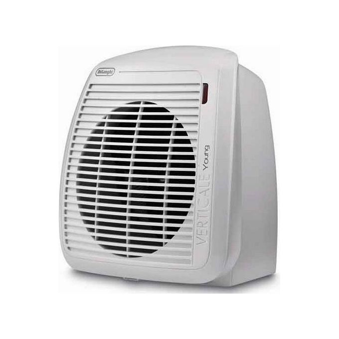 De'Longhi HVY1020.W Young Termoventilatore da Tavolo Verticale 2000 W protezione IP21 termostato regolabile colore Bianco De'Longhi HVY1020.W Young Termoventilatore da Tavolo Verticale 2000 W protezione IP21 termostato regolabile colore Bianco
