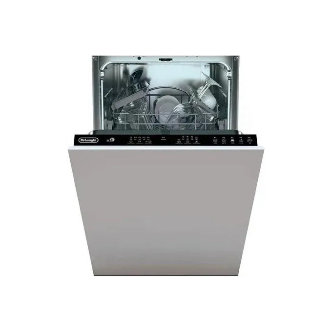 De'Longhi L45P52EQD Lavastoviglie Incasso a Scomparsa Totale Slim 10 coperti Classe E 47 dB 9 L (87x45x56 cm)