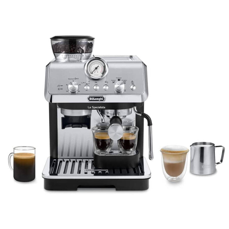 DE'LONGHI La Specialista Arte EC9155.MB, Compatibile con Grani e macinato, Pressione pompa 15 bar, Potenza 1400 W, Serbatoio acqua 1,7 l, Disattivazione automatica