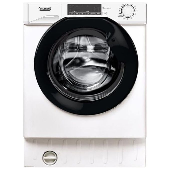 De'Longhi LT6C9G1600A Lavatrice a Incasso Frontale 9 Kg 1600 rpm Classe A Inverter BPM 16 programmi (82x60x57 cm) colore Bianco