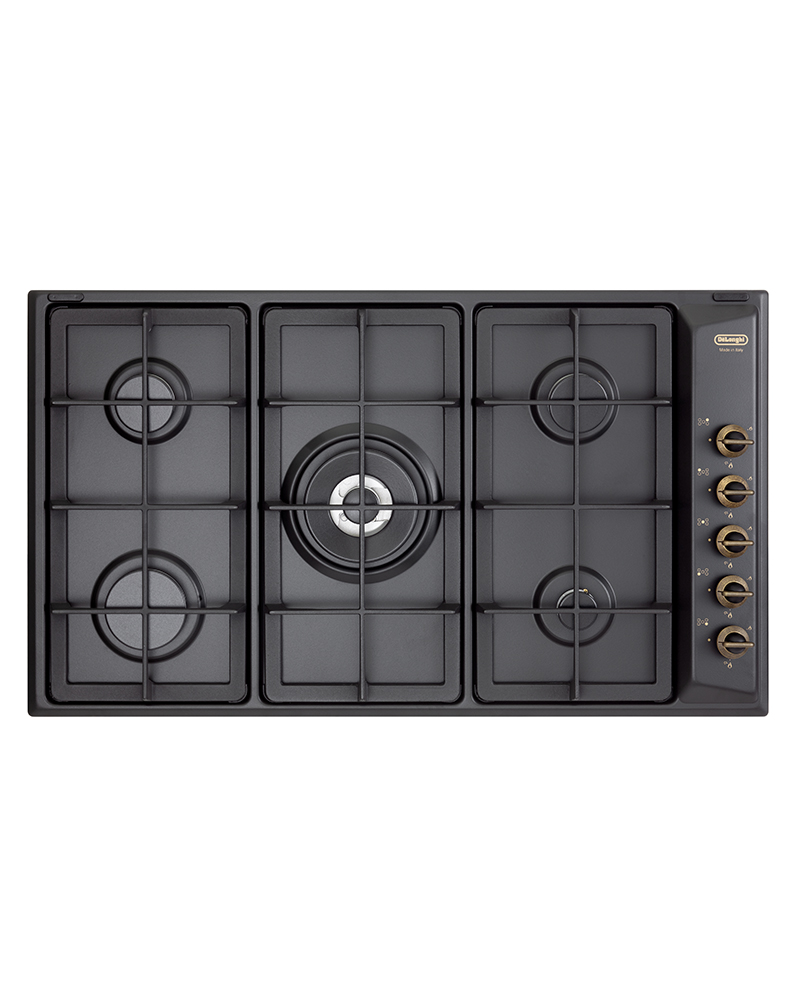 De'Longhi Piano Cottura Gas Anl 59 Pro Antracite