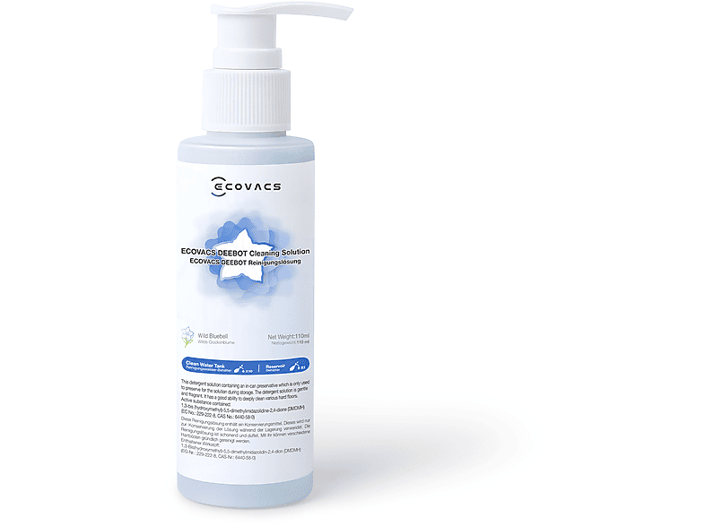 DETERGENTE ECOVACS CLEANING SOLUTION 110ML