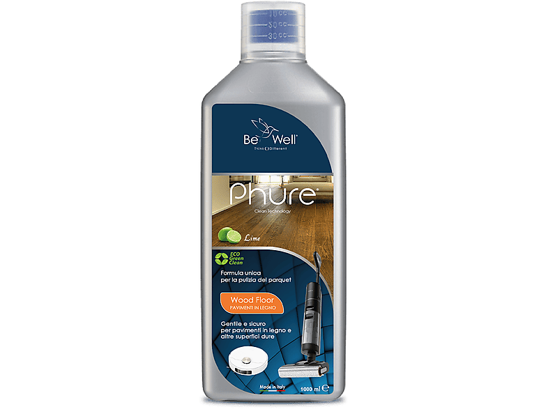 DETERGENTE PHURE PAVIMENTI LEGNO LIME