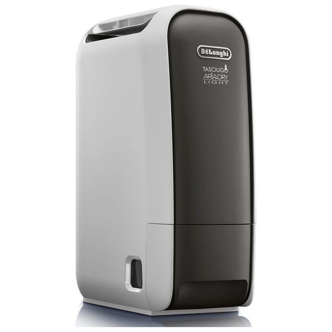 DEUMIDIFICATORE DE'LONGHI TASCIUGO ARIADRY LIGHT DNS65, 6 l/24 h, Serbatoio 2.8 l, Funzione asciuga biancheria, Modalità purificatore