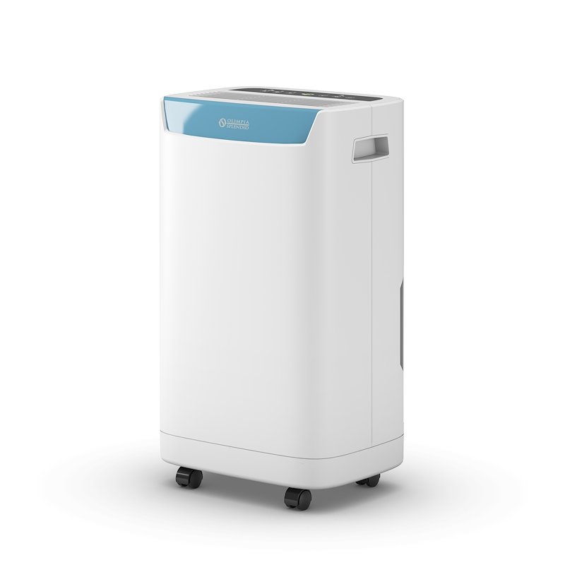 DEUMIDIFICATORE OLIMPIA SPLENDID AQUARIA S1 14 P, l/24 h, Serbatoio 2 l, Ideale per ambienti fino a 65 m³