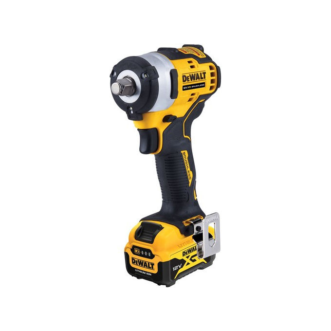 DeWALT DCF901P2-QW Avvitatore a Impatto 1-2'' 340 Nm 12 V 2 Batterie 5 Ah colore Nero Giallo DeWALT DCF901P2-QW Avvitatore a Impatto 1-2'' 340 Nm 12 V 2 Batterie 5 Ah colore Nero Giallo