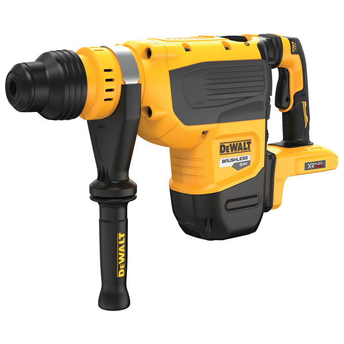 DeWALT DCH735N-XJ Martello demoperforatore SDS-Max 54V XR FLEXVOLT Energia colpo 13.3 J Diametro foratura 48 mm Peso 8.5 Kg Vibrazioni 8.8 m-s² Wireless Tool Control colore Nero DeWALT DCH735N-XJ Martello demoperforatore SDS-Max 54V XR FLEXVOLT Energia colpo 13.3 J Diametro foratura 48 mm Peso 8.5 Kg Vibrazioni 8.8 m-s² Wireless Tool Control colore Nero