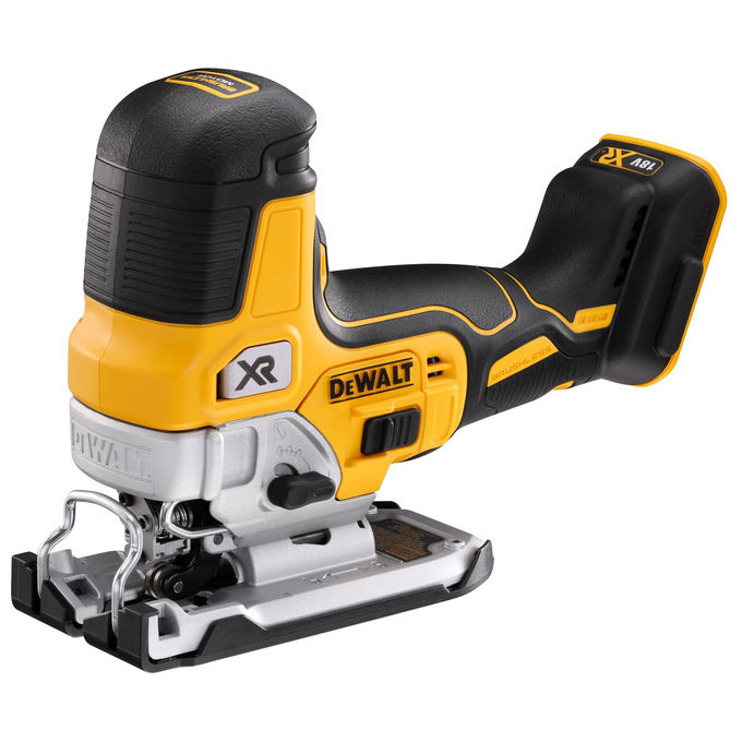 DeWalt DCS335N-XJ Seghetto Alternativo 18V Motore Senza Spazzole 4 Posizioni Regolazione Wahadłowa Velocita' 0-3200 colpi-min Capacita' Taglio Legno 135 mm Acciaio 10 mm Alluminio 57 mm colore Nero DeWalt DCS335N-XJ Seghetto Alternativo 18V Motore Senza Spazzole 4 Posizioni Regolazione Wahadłowa Velocita' 0-3200 colpi-min Capacita' Taglio Legno 135 mm Acciaio 10 mm Alluminio 57 mm colore Nero