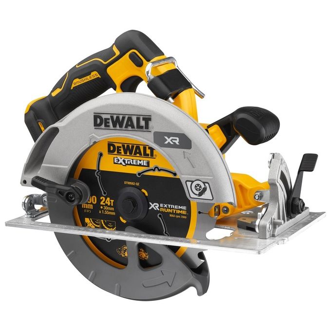 DEWALT DCS573NT-XJ Sega Circolare a Batteria 18V Brushless Diametro Lama 190 mm Profondita' di Taglio 67 mm Inclinazione 57° Luce LED Freno Elettronico colore Giallo-Nero DEWALT DCS573NT-XJ Sega Circolare a Batteria 18V Brushless Diametro Lama 190 mm Profondita' di Taglio 67 mm Inclinazione 57° Luce LED Freno Elettronico colore Giallo-Nero
