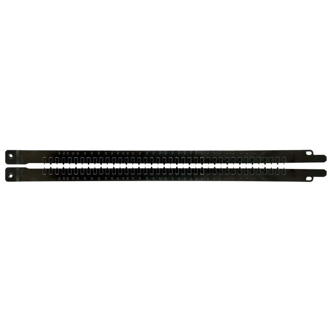 DeWALT DT2976-QZ Lama per Sega Alligator 430 mm 78 denti per mattoni forati Poroton fino a 20 N-mm² Set 2 lame colore Nero