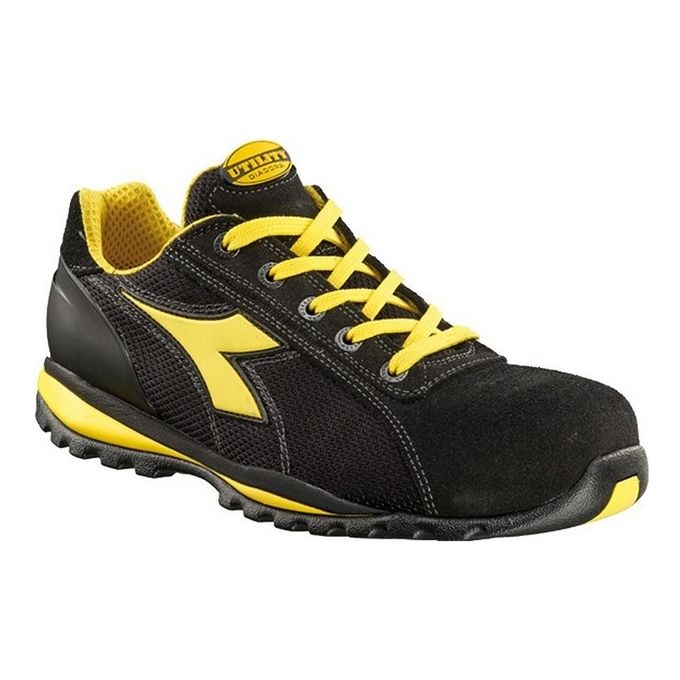 Diadora 462170236N42 Glove Text Scarpa Antinfortunistica Bassa S1P HRO SRA Puntale Alluminio 200J taglia 42 colore Nero
