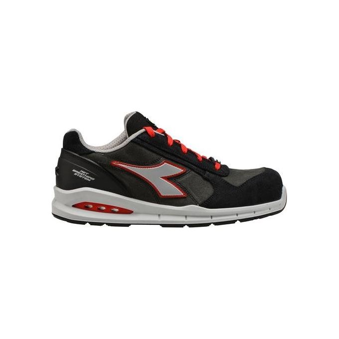 Diadora 701.176221 Run Net Airbox Low Scarpa di Sicurezza Bassa S3 SRC Pelle Scamosciata Puntale Alluminio 200J Taglia 44 colore Asfalto Argento Rosso Diadora 701.176221 Run Net Airbox Low Scarpa di Sicurezza Bassa S3 SRC Pelle Scamosciata Puntale Alluminio 200J Taglia 44 colore Asfalto Argento Rosso