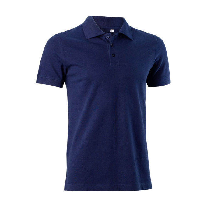 Diadora 702.177955 Atlar Organic Polo Manica Corta 100% Cotone Organico Piquet 180 g-m² colore Classic Navy