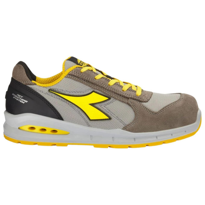 Diadora C8701 Run NET AB LOW Scarpe Antinfortunistiche Uomo S1PS Puntale Acciaio Suola Antiscivolo Resistente Olio colore Grigio Wind Alluminio Diadora C8701 Run NET AB LOW Scarpe Antinfortunistiche Uomo S1PS Puntale Acciaio Suola Antiscivolo Resistente Olio colore Grigio Wind Alluminio