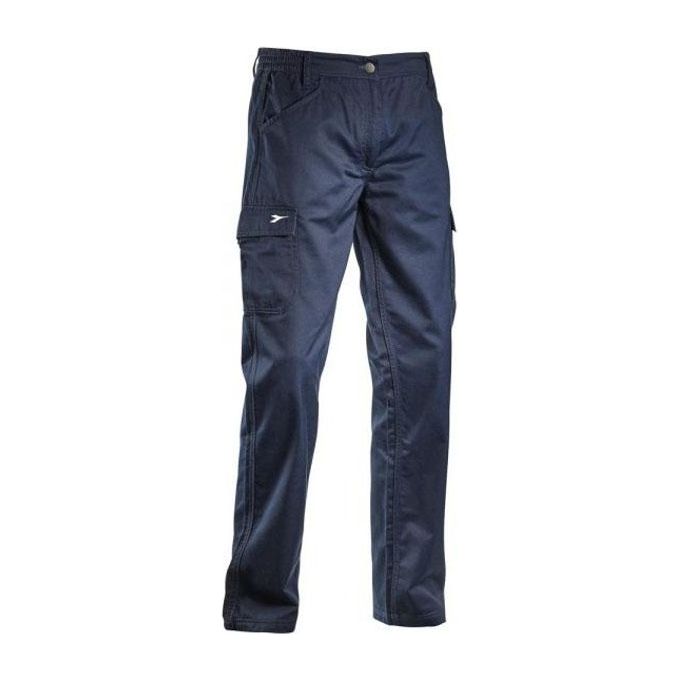 Diadora DIA702.173550.C06CLNAL Level Pantalone Cargo da Lavoro 35% Cotone 65% Poliestere 250 g-mq Taglia L colore Blu