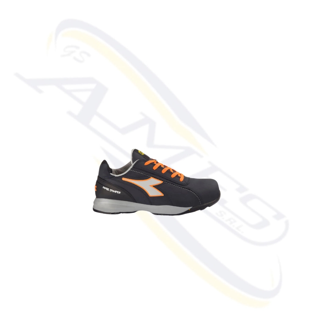DIADORA “GLOVE” MDS LOW S3 BLU SCURO/ARANCIO FLUO Taglia: 41