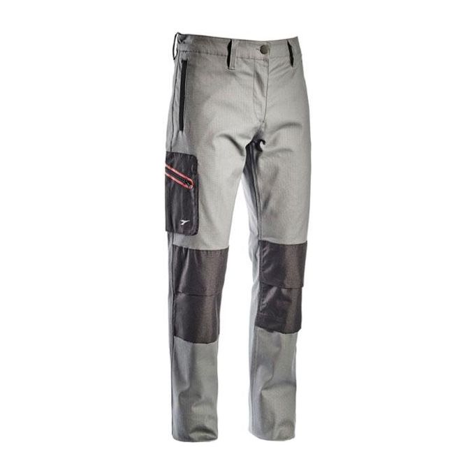 Diadora Pantalone Stretch Grigio Xxl Winter Flyer