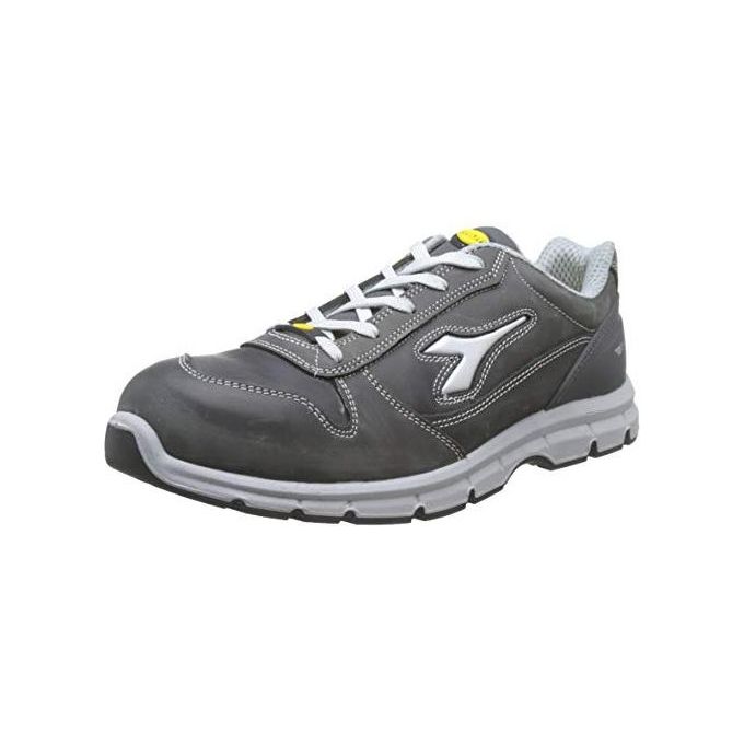 Diadora RUN G LOW Scarpa Antinfortunistica Bassa S3 SRC ESD Nubuck Puntale Acciaio Taglia 43 colore Grigio