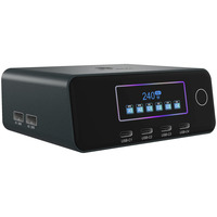 Diamond Charge 2401 caricatore GaN con display LCD-TFT, Caricabatterie