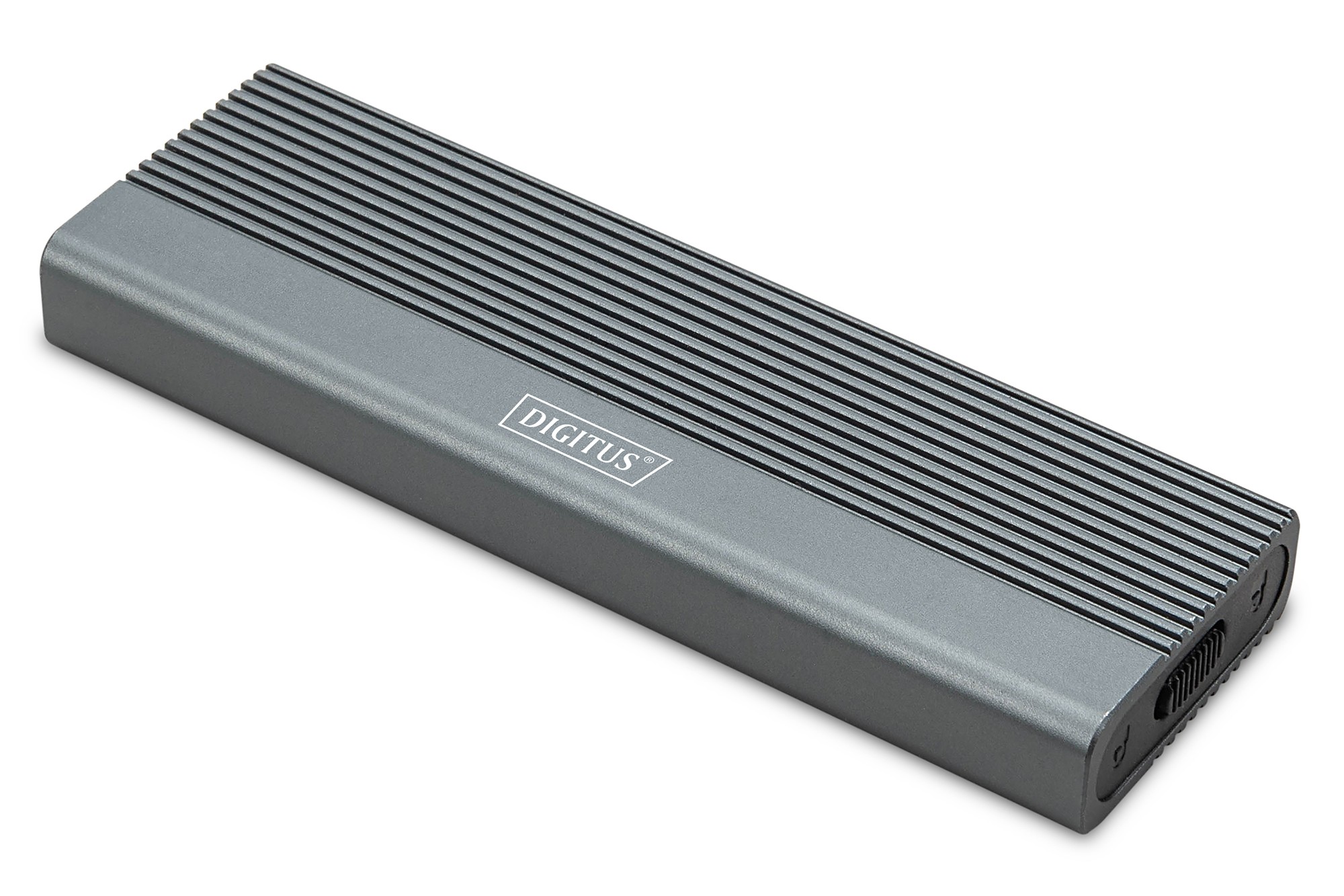 Digitus Alloggiamento Per Disco Rigido Usb M.2 Ssd Esterno Nvme 10Gbps Usb 3.1 Gen2 Alluminio Senza Attrezzi