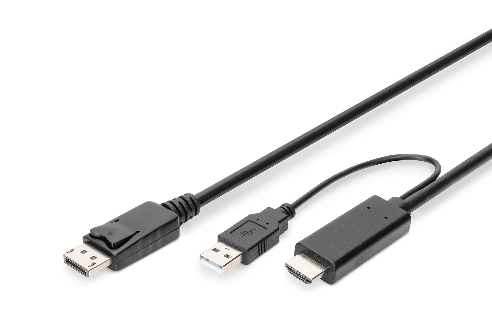 Digitus Cavo Adattatore Da 4K Hdmi - Da Hdmi A Displayport Mt 2 Digitus Cavo Adattatore Da 4K Hdmi - Da Hdmi A Displayport Mt 2