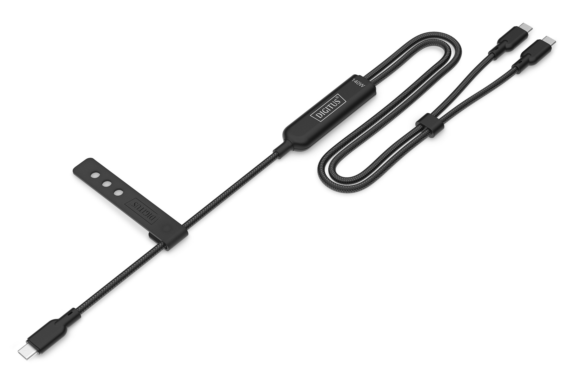 Digitus Cavo Di Ricarica Usb-C 2In1 140 W 18 Mt Digitus Cavo Di Ricarica Usb-C 2In1 140 W 18 Mt