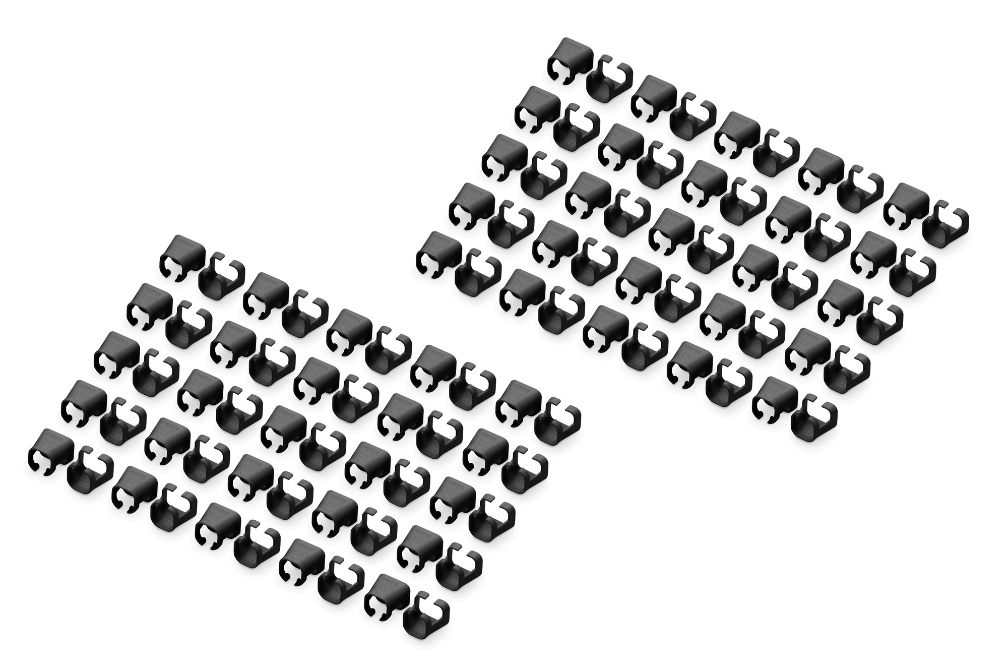 Digitus Confezione 100 Pezzi Clip Colorate Per Cavi Di Rete - Nero Digitus Confezione 100 Pezzi Clip Colorate Per Cavi Di Rete - Nero