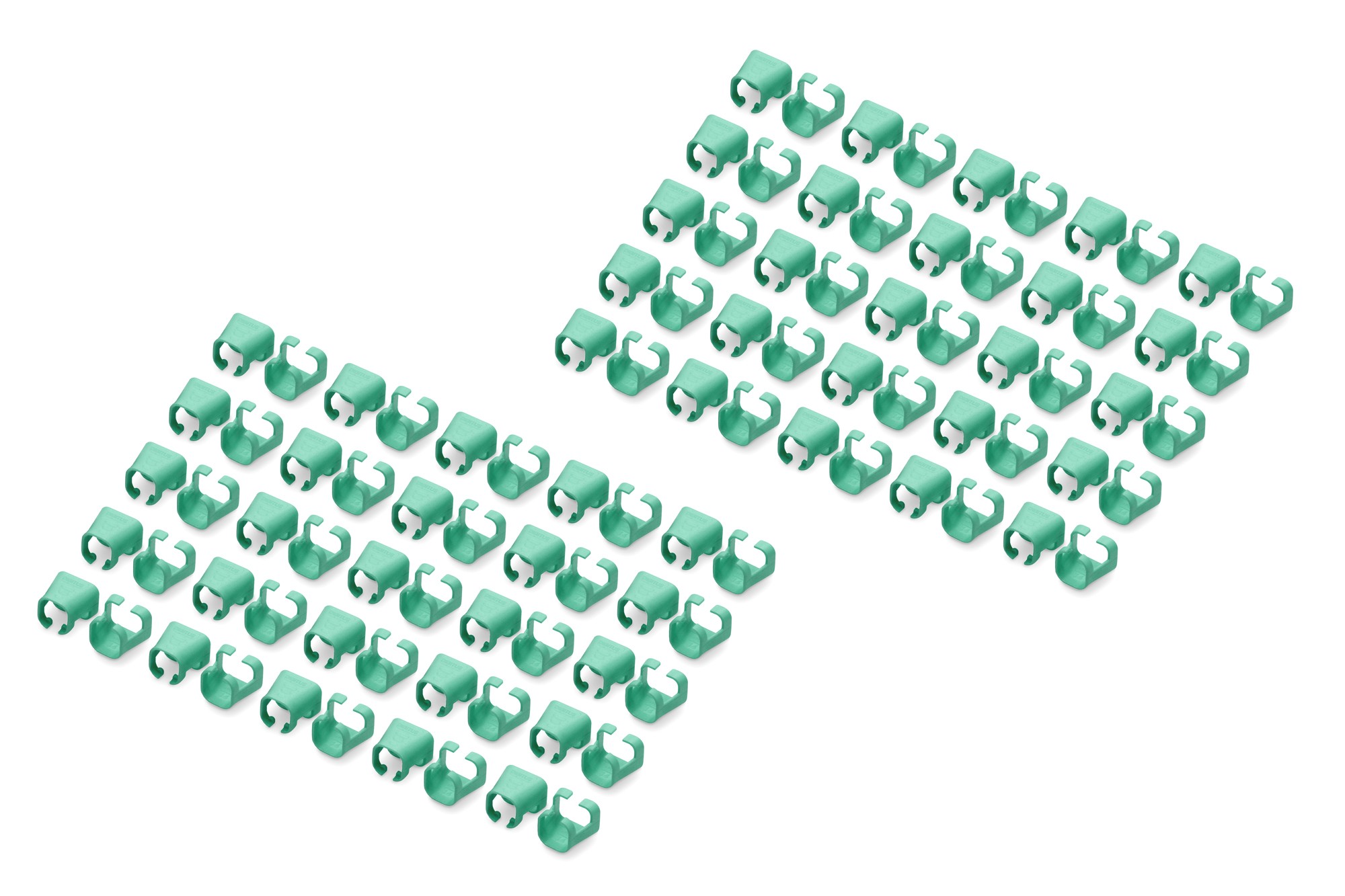 Digitus Confezione 100 Pezzi Clip Colorate Per Cavi Di Rete - Verde Digitus Confezione 100 Pezzi Clip Colorate Per Cavi Di Rete - Verde