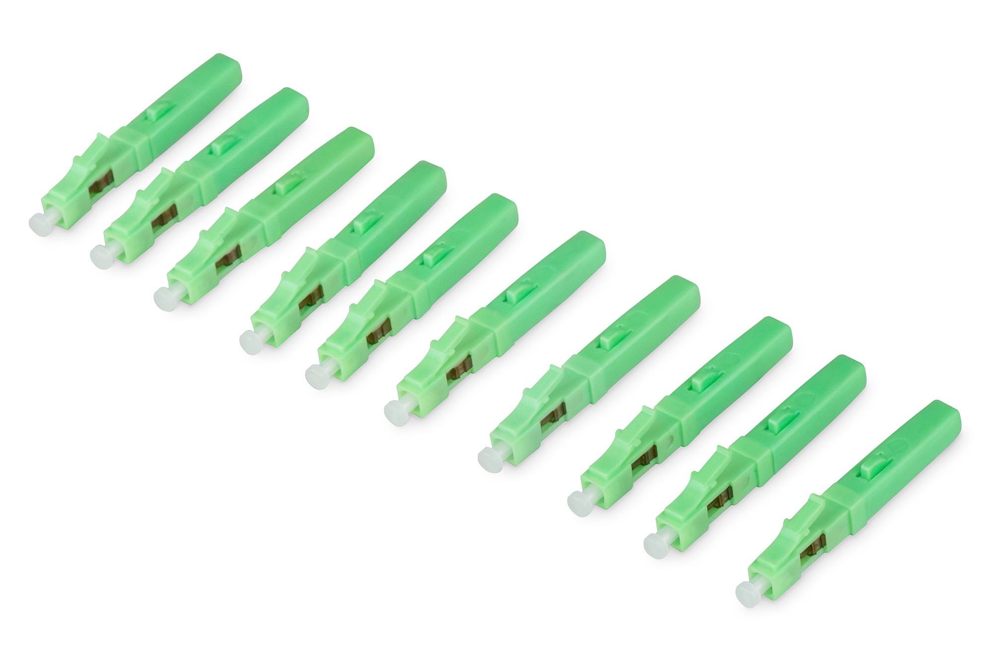 Digitus Connettore Rapido Di Campo Lc/Apc Per Fibra Ottica Singlemode (10 Pezzi)