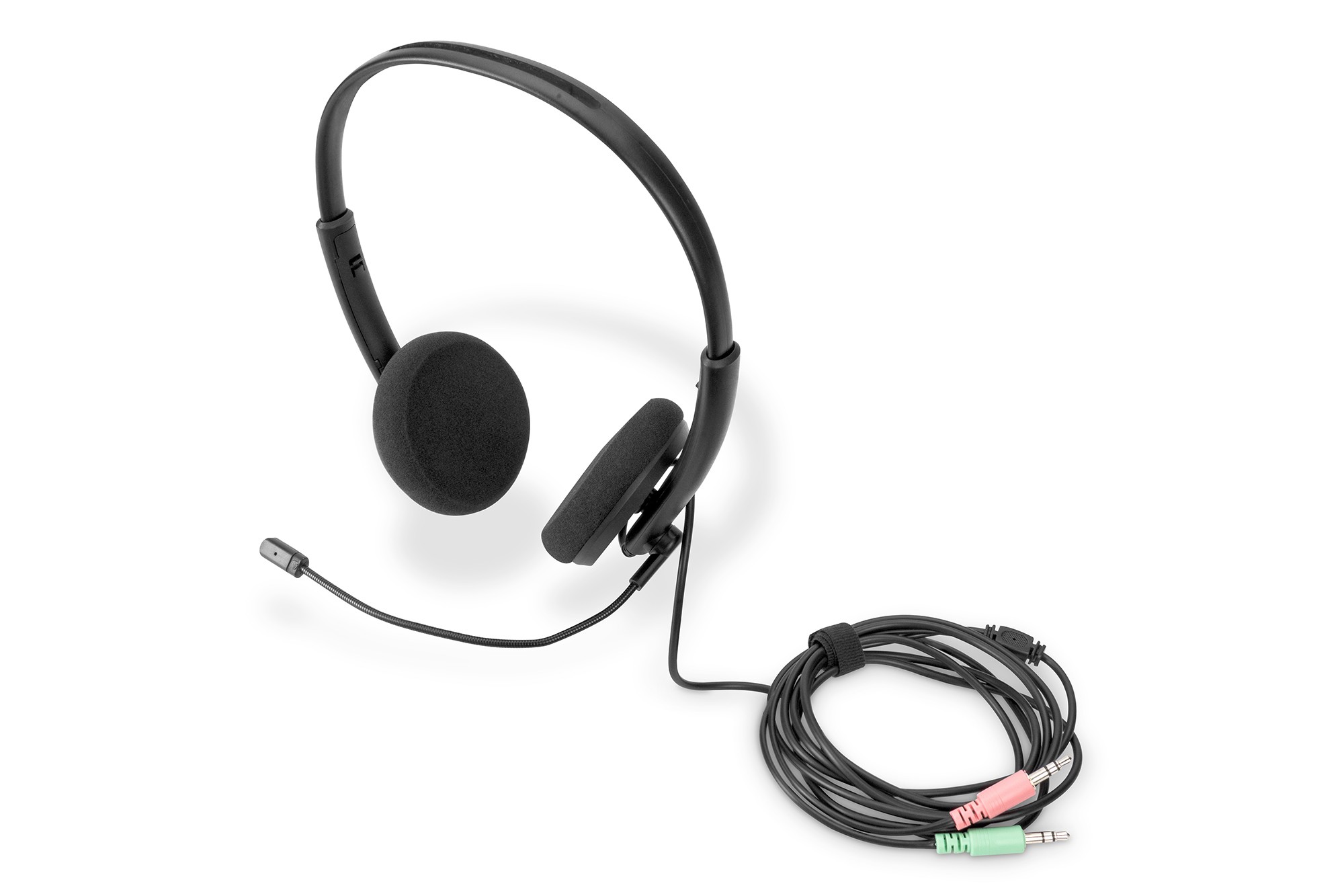 Digitus Cuffie Per Ufficio On Ear Con Riduzione Del Rumore Stereo 35 Mm