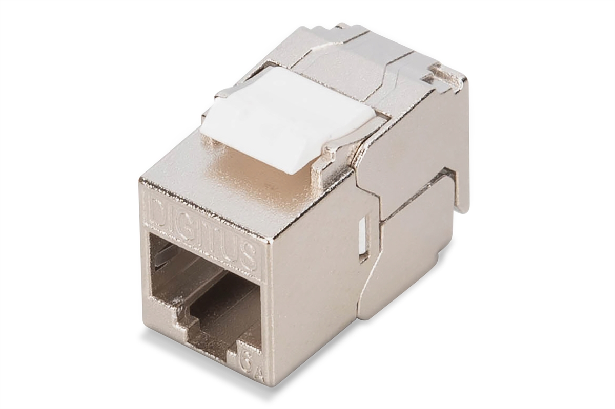 Digitus Modulo Keystone Corpo Compatto Cat 6A Schermato Connessione Di Montaggio Senza Attrezzi