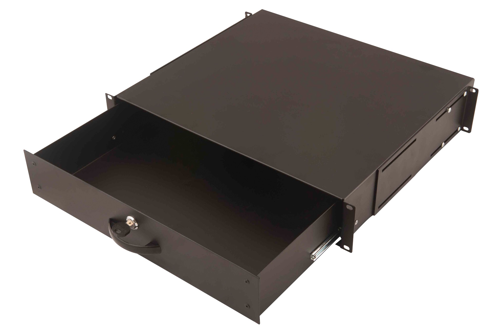 Digitus Ripiano Per Documenti 2U Con Maniglia 88X481X400 Mm Colore Nero (Ral 9005)