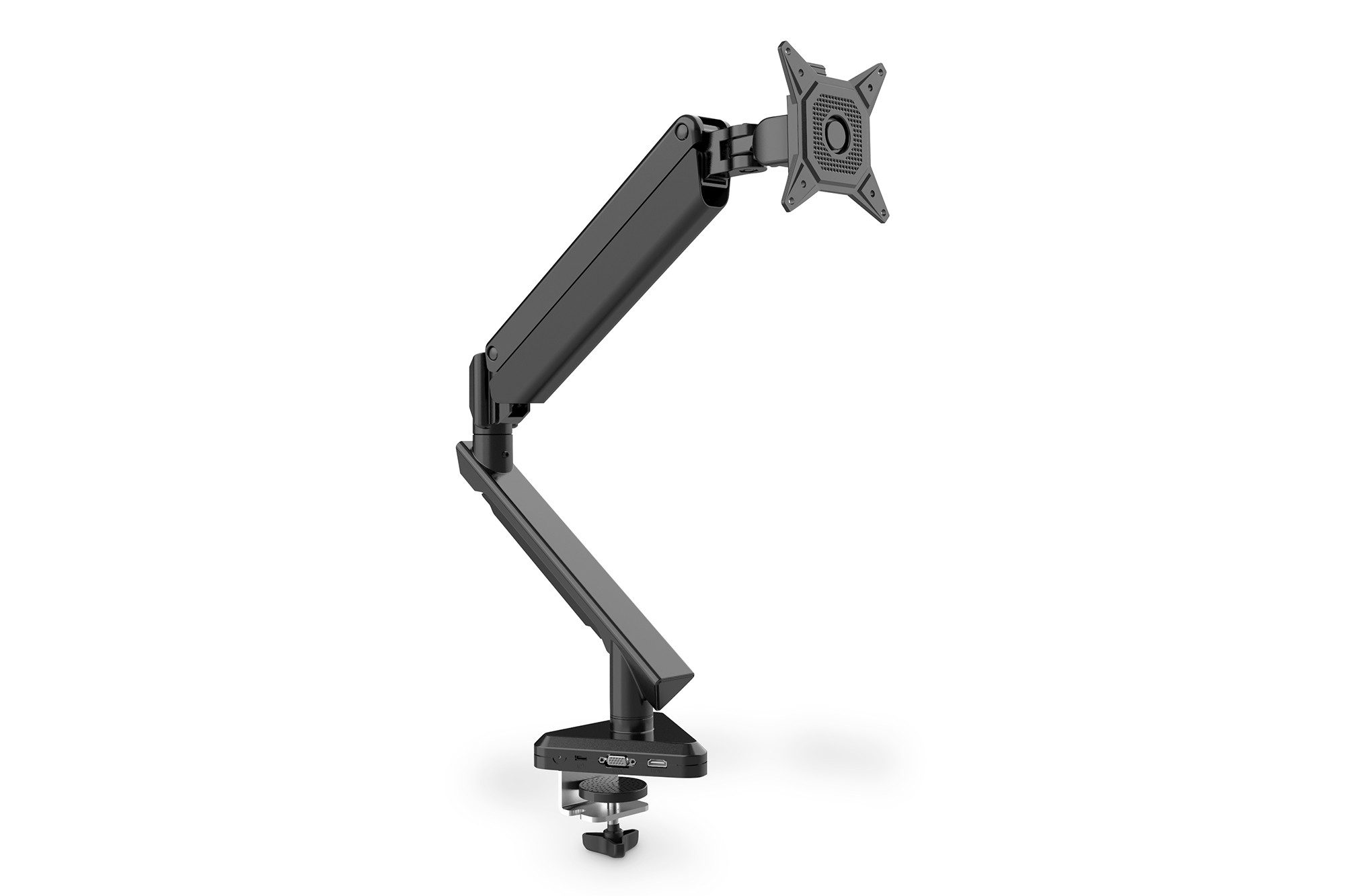 Digitus Supporto Per Monitor Intelligente Con Docking Station Integrata Molla A Gas E Fissaggio A Morsetto. Digitus Supporto Per Monitor Intelligente Con Docking Station Integrata Molla A Gas E Fissaggio A Morsetto.