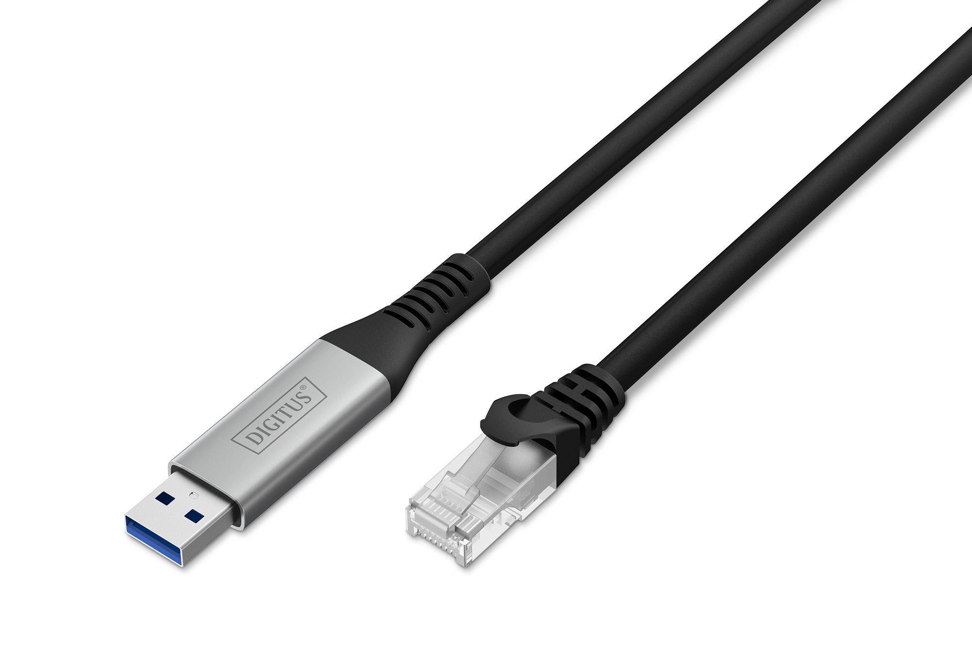 Digitus Usb 3.2 Gen1 - Cavo Ethernet Rj45 1Gbit/S 5 Mt. Colore Nero