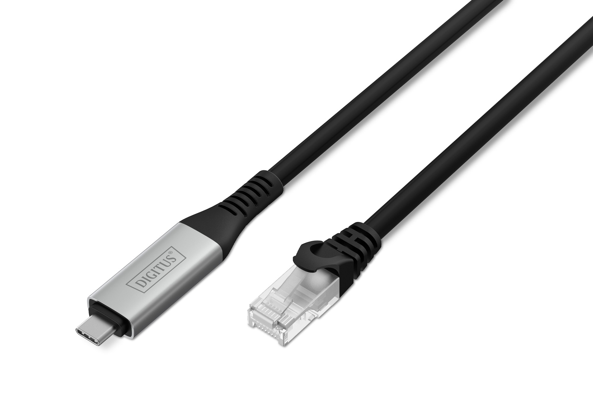 Digitus Usb-C 3.2 Gen1 - Cavo Ethernet Rj45 1Gbit/S 5 Mt. Colore Nero
