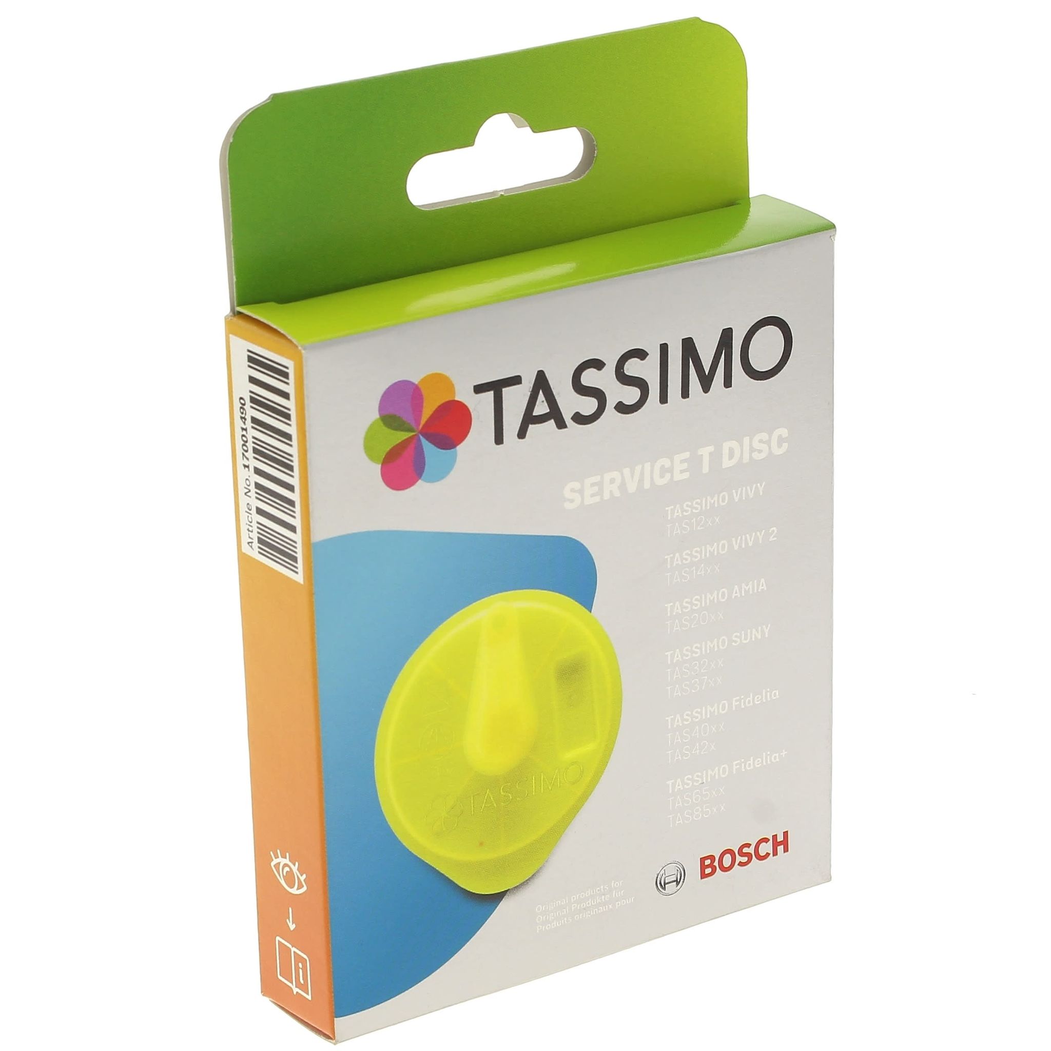 Disco Di Pulizia Tassimo Per Caffettiera Bosch 17001490