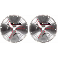 Disco diamantato turbo, Ø 230 x 22,23 x 1,8mm, set da 2, Lama