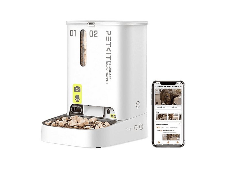Dispenser automatico PETKIT YUMSHARE Dual