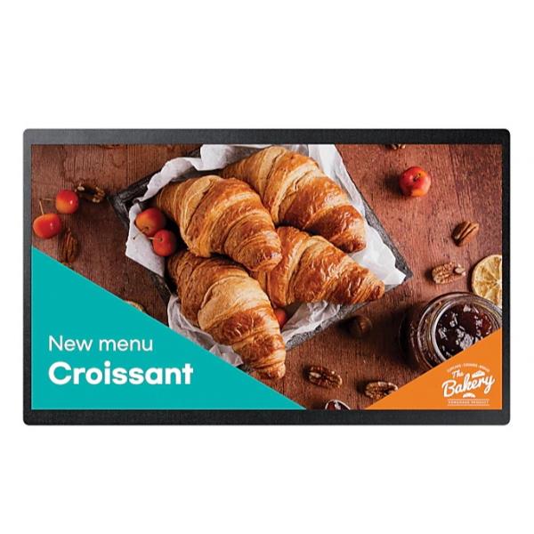 Display professionale 24" 1920x1080 FULL HD SERIE QBC Smart Signage Black LH24QBCEBGCXEN