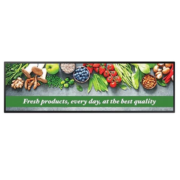 Display professionale 37" 1920x540 SHR C SERIES Stretched Black LH37SHCEBGBXEN
