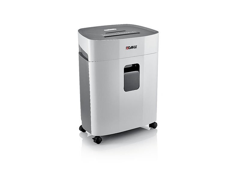 Distruggidocumenti manuale Dahle PaperSAFE 260 25L con ruote - Distrugge fino a 12 fogli - Taglio di particelle - Adatto per carta biglietti CD