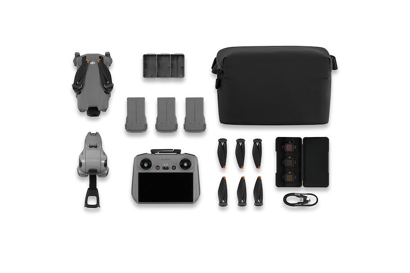 Dji - Mini Drone Mini 5 Pro Fly More Combo Plus (rc2)-grigio Scuro