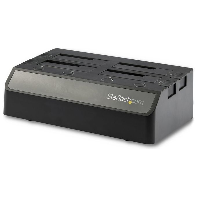 Docking hard disk 2.5" e 3.5" UASP 4 Bay Black SDOCK4U313