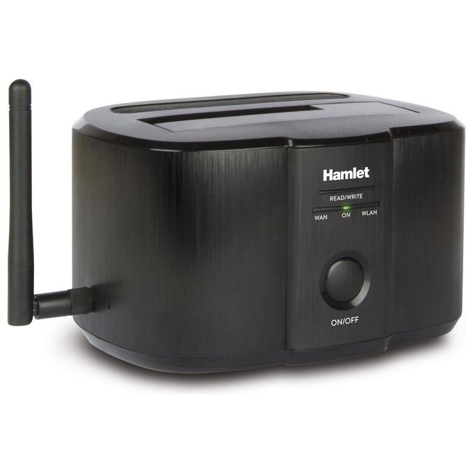 Docking hard disk 2.5" e 3.5" Wi Fi Single Bay Sata Black HXDDWIFI