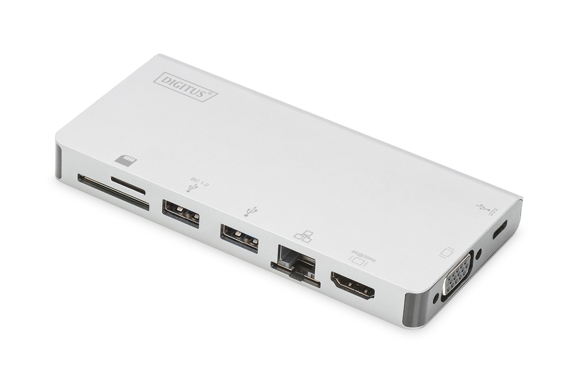 Docking Station 8 Porte Hdmi Vga 2Xusb-C 3Xusb 3.0 Rj45 Lettore Card - Connettore Usb Tipo C