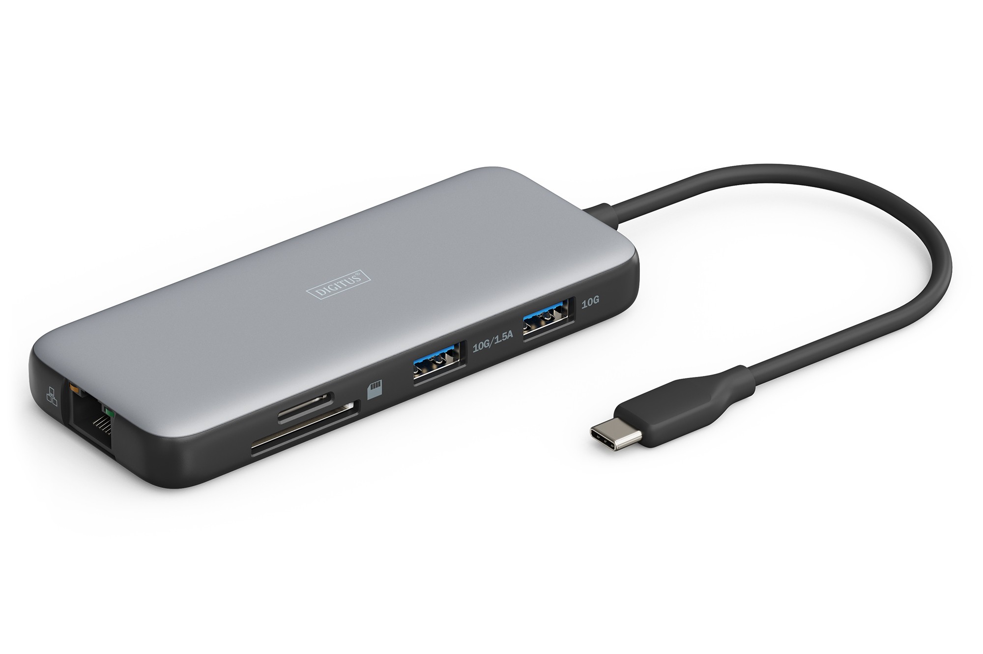 Docking Station Usb-C 8 Porte 2Xhdmi 3Xusb3.0 1Xrj45 1Xsd 1Xmicrosd 1Xusb-Cpd